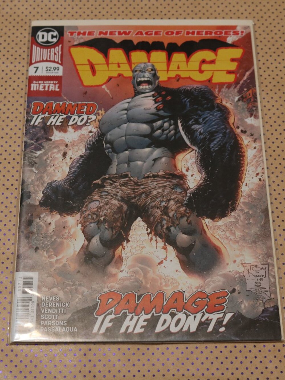 Damage #7 Comic